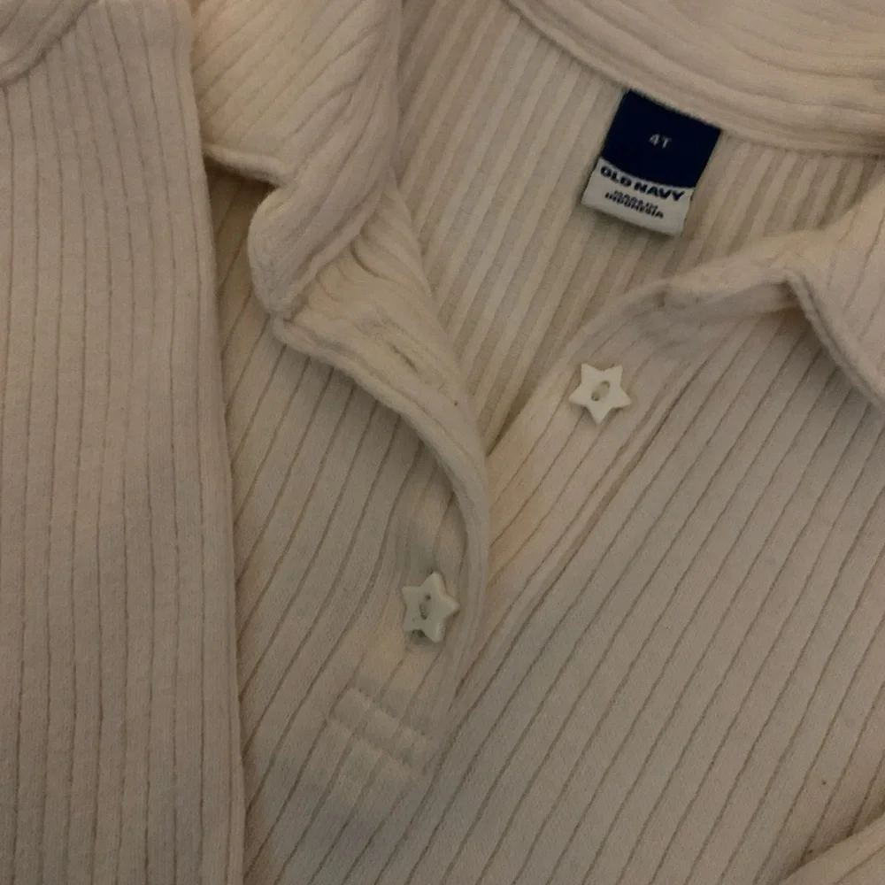 NWOT Old Navy Toddler Girls 4T Long-Sleeve Collared Rib-Knit Dress